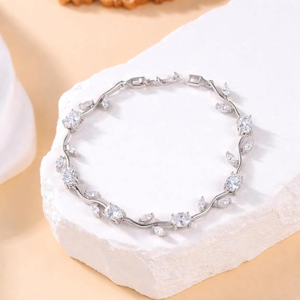 Princess Tulip Silver Bracelet