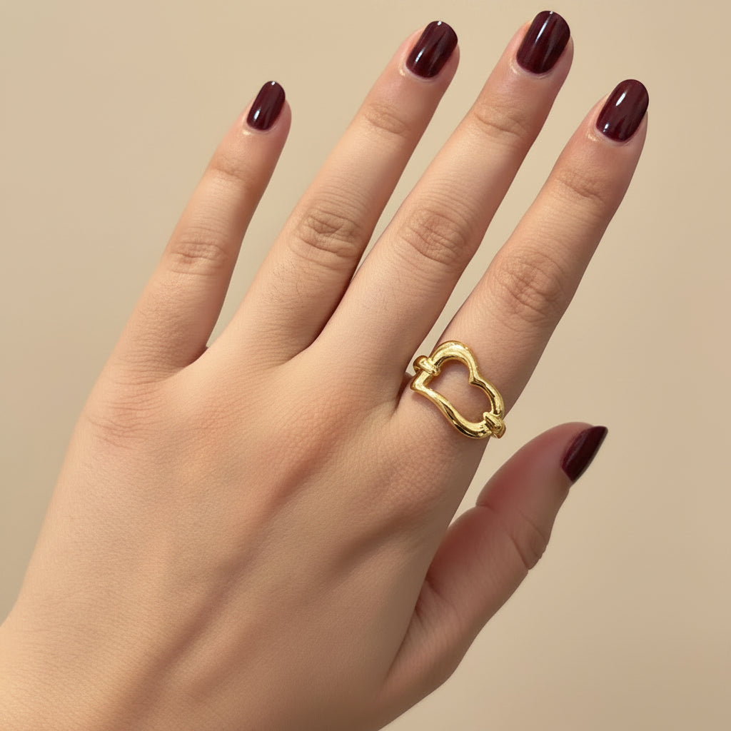 Heart Frame Ring