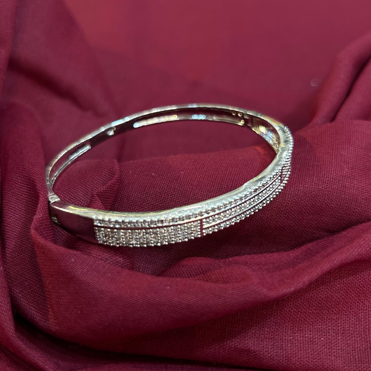 AD Premium Crystal Tennis Bracelet