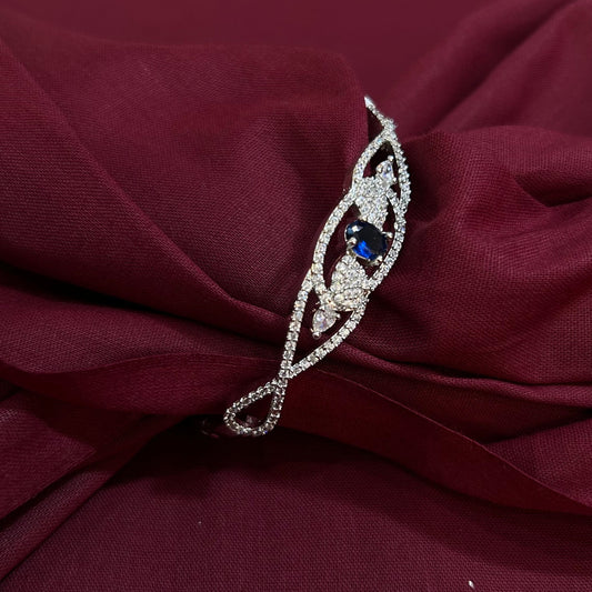 AD Elegant Ruby Crystal Bracelet