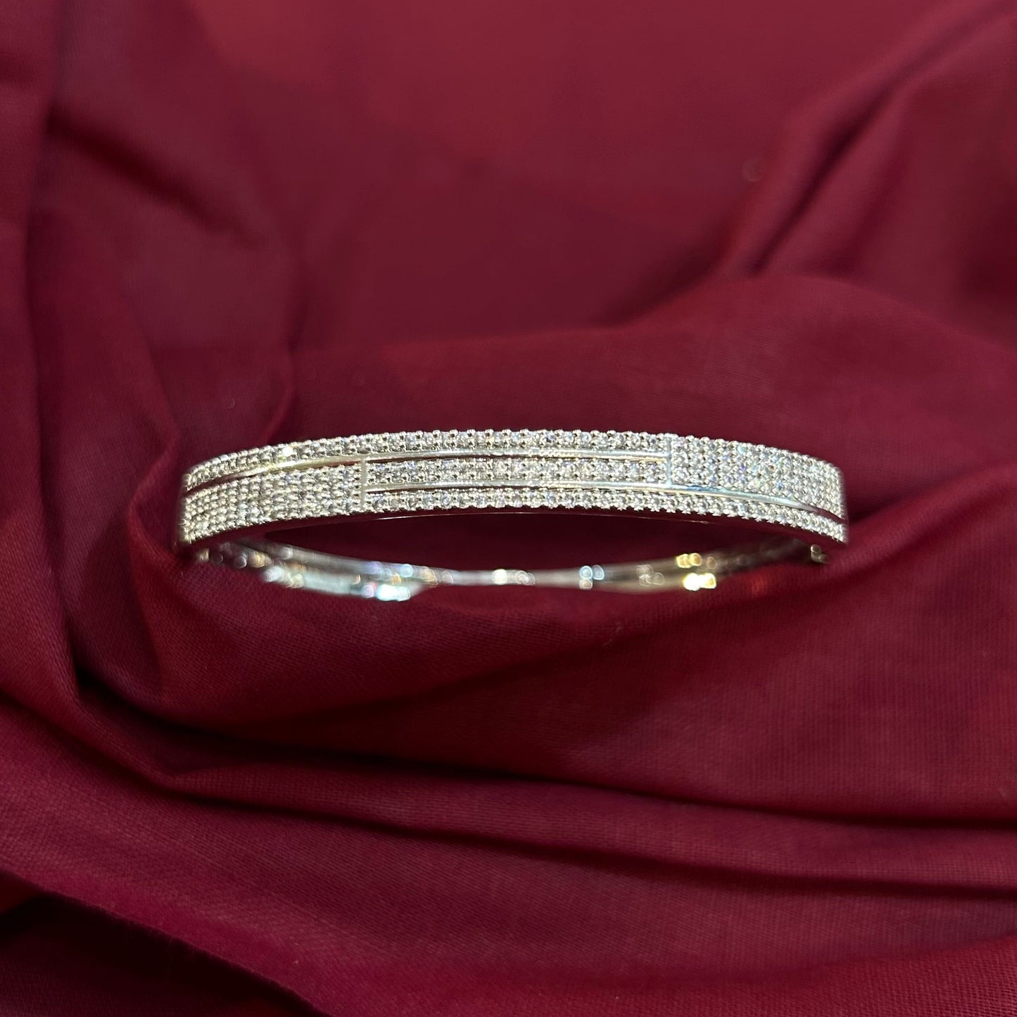AD Premium Crystal Tennis Bracelet
